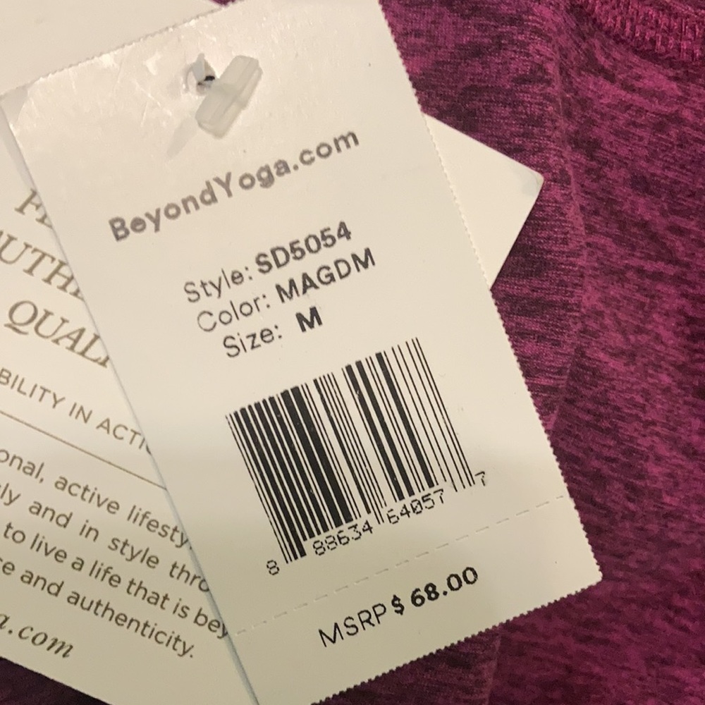 NWT Beyond Yoga Spacedye Biker Shorts - Picture 12 of 12